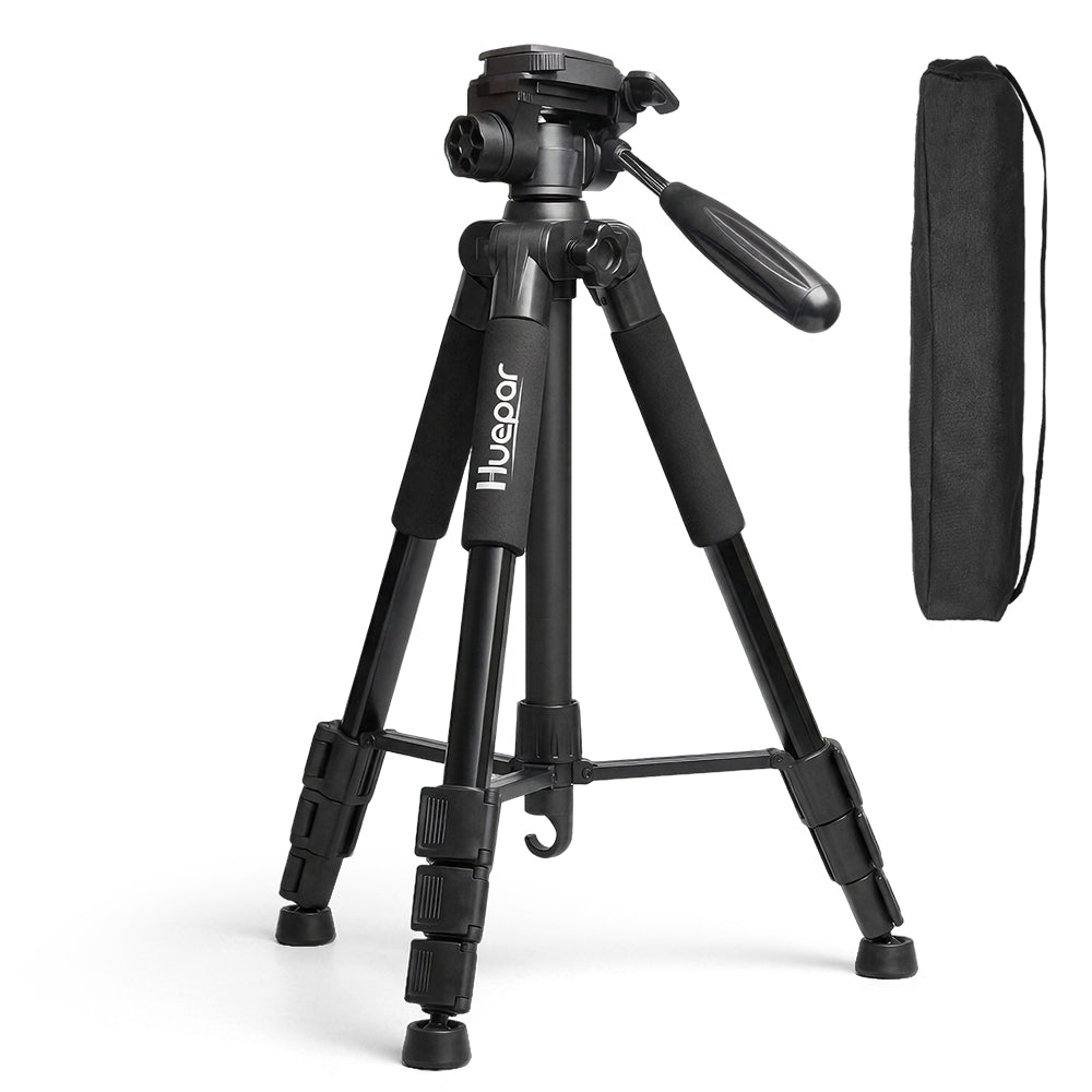 Huepar TPD14 - Láser autonivelant nivel de luz láser trípode ajustable 143cm