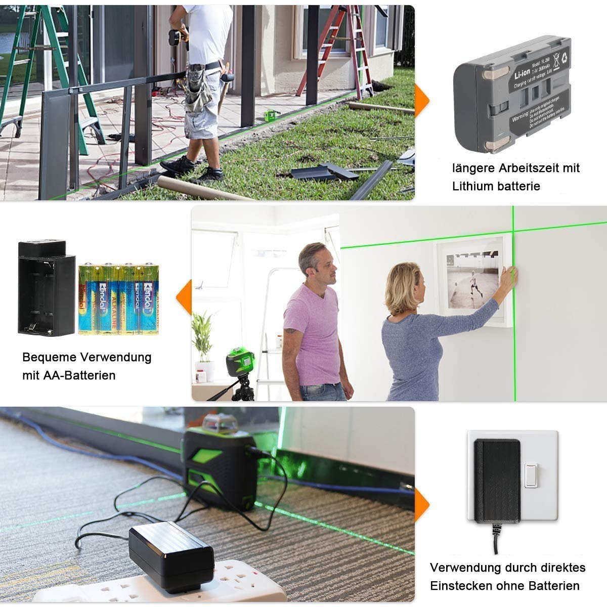 Huepar 603CG-H HUEPAR ES - Nivel láser