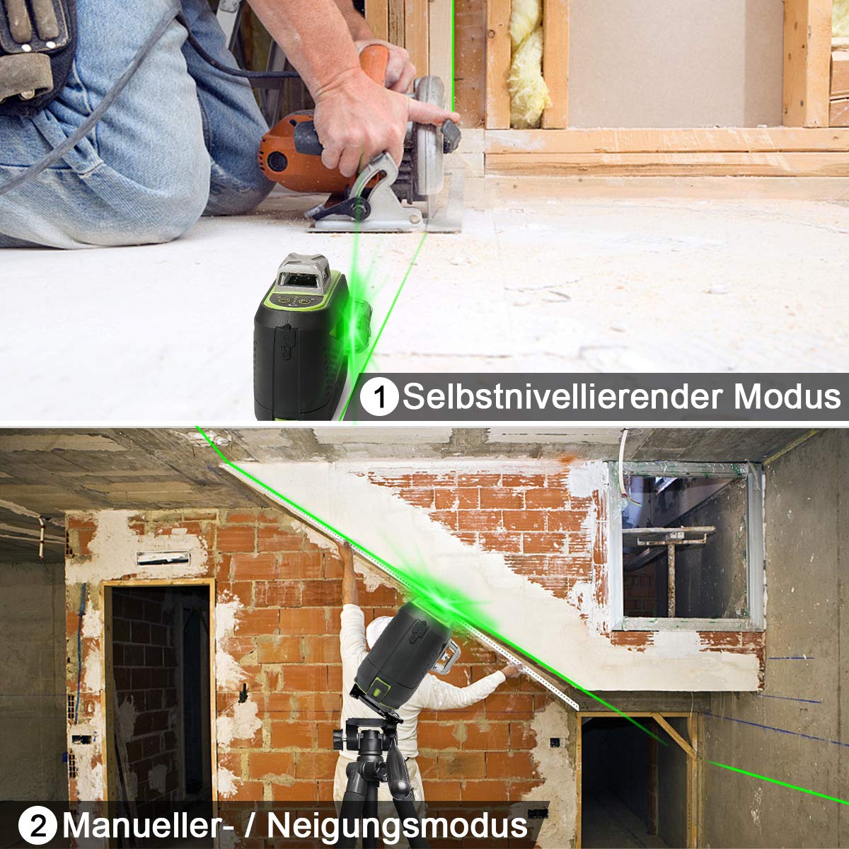 Huepar 603CG-H HUEPAR ES - Nivel láser