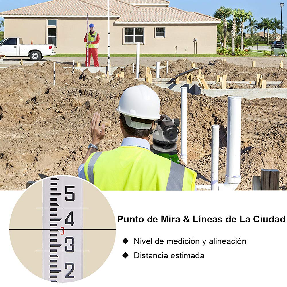 Huepar AL32X - Herramienta de medición de nivel óptico automático HUEPAR ES - Nivel láser