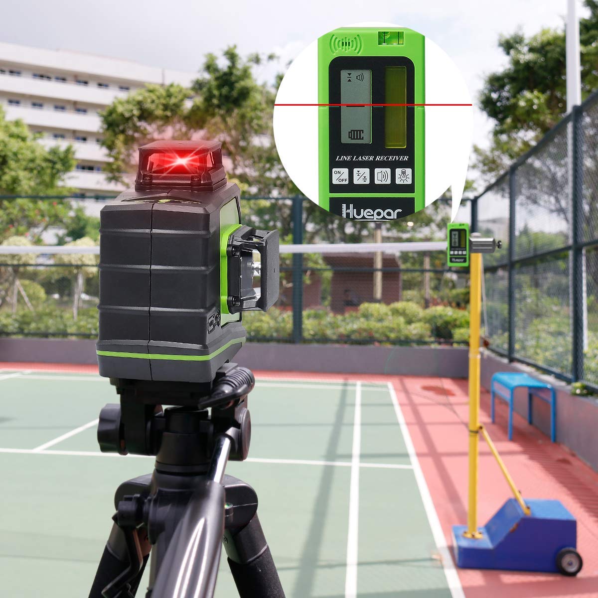 Huepar GF360R HUEPAR ES - Nivel láser