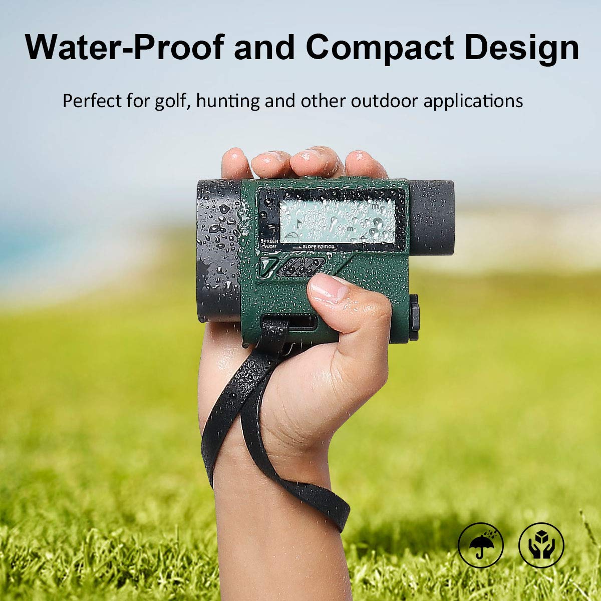 Huepar HLR1000 Pro - Telémetro de golf 1100 yardas HUEPAR ES - Nivel láser