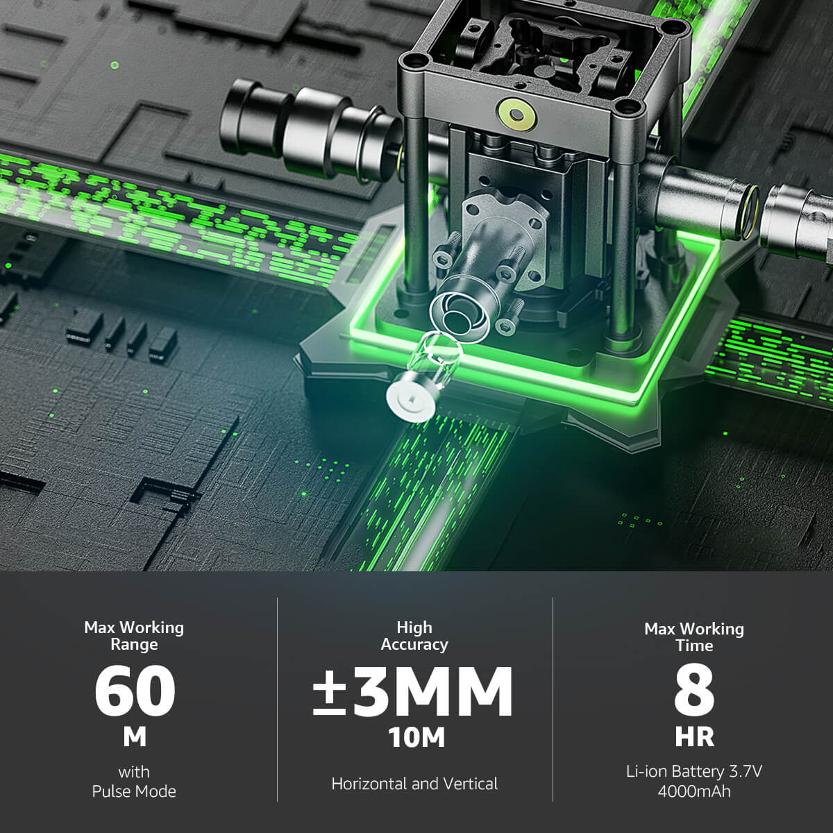 Huepar HM03CG Kit de Inicio