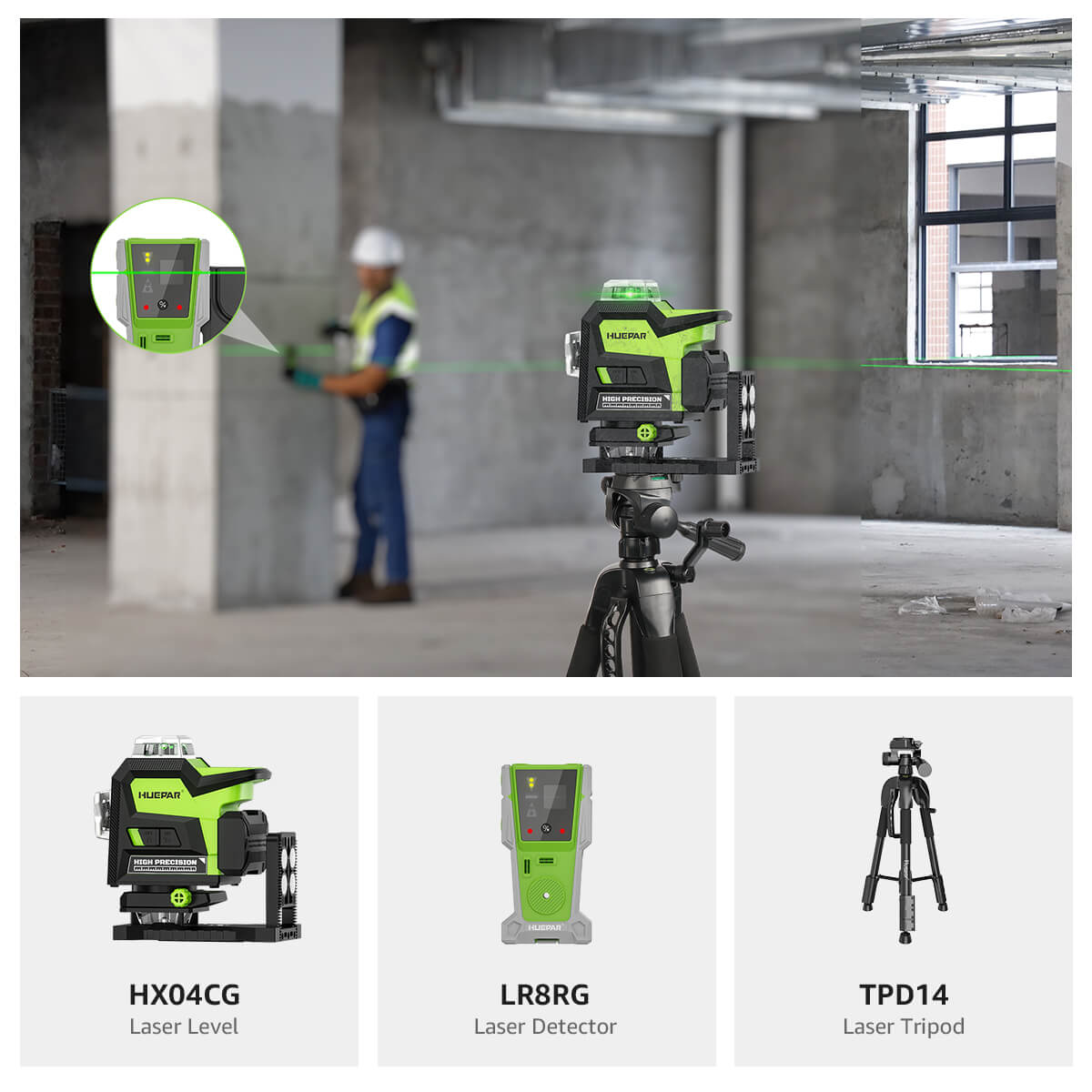 Huepar HX04CG Kit Avanzado