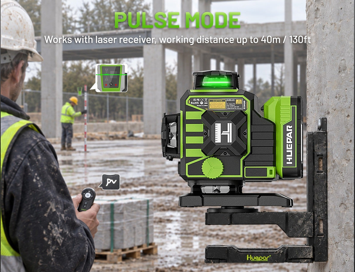 Huepar W04CG Nivel Láser