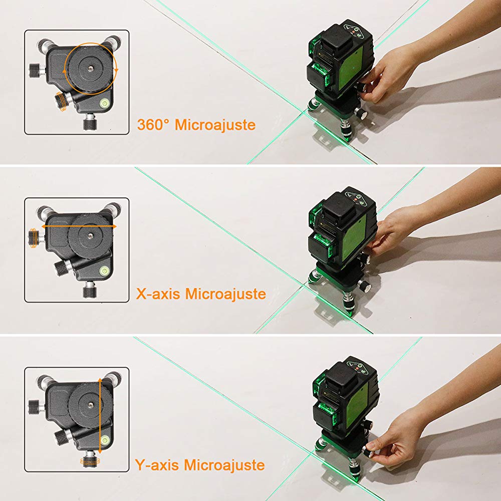 Huepar AT2 - Adaptador ajustable HUEPAR ES - Nivel láser