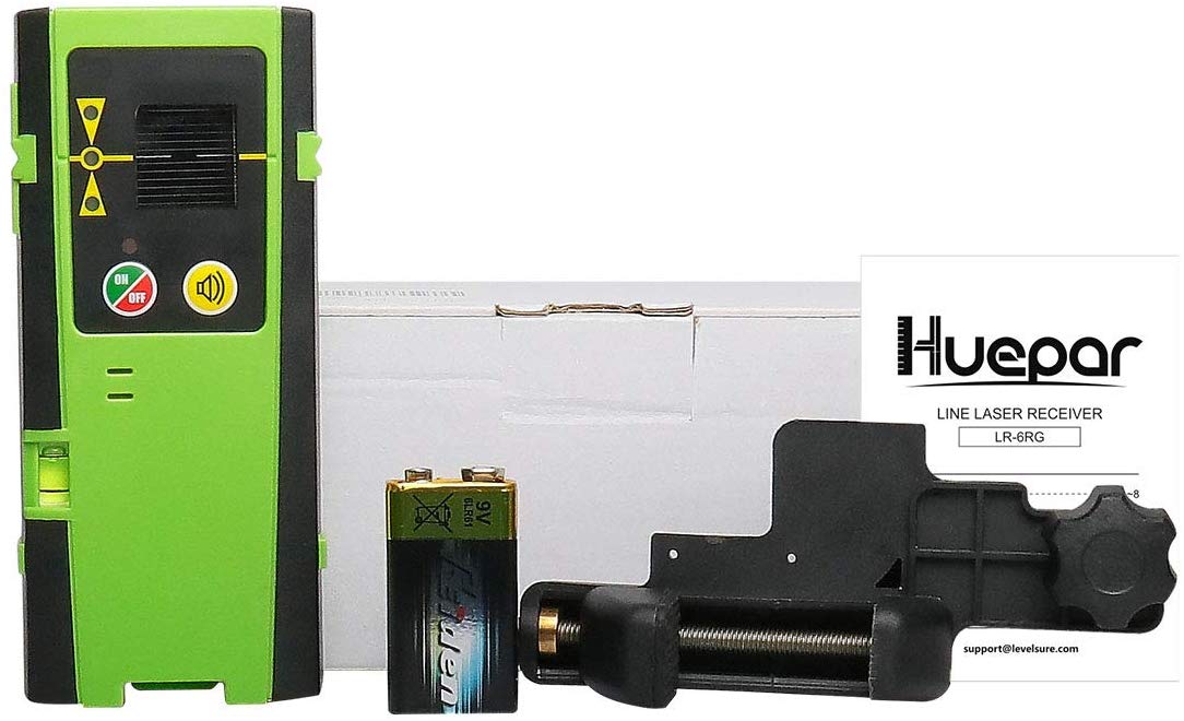 Huepar LR6RG - Detector láser para nivel láser de línea HUEPAR ES - Nivel láser