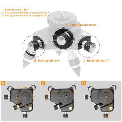 Huepar AT2 - Adaptador ajustable