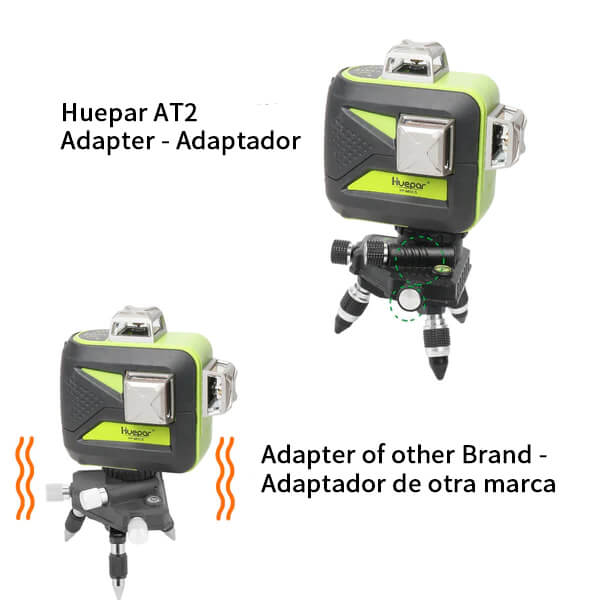 Huepar AT2 - Adaptador ajustable