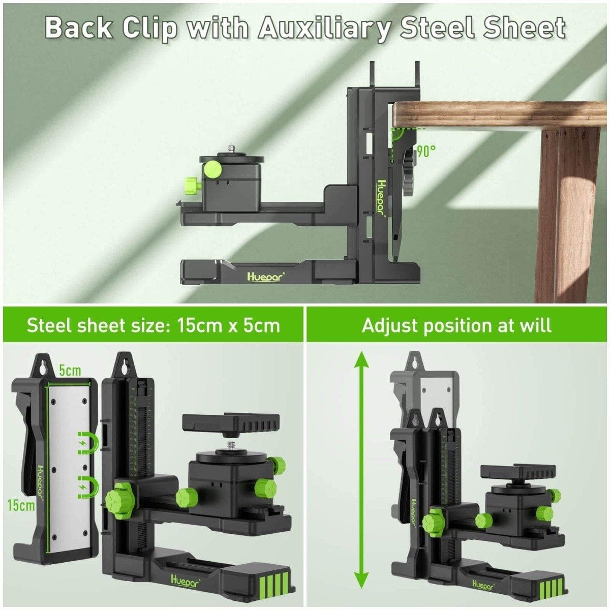 Huepar PV11+ Fine tuning Bracket Adapter - HUEPAR US