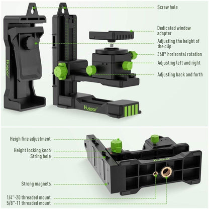 Huepar PV11+ Fine tuning Bracket Adapter - HUEPAR US